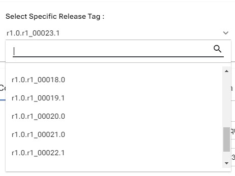 SelectReleaseTag