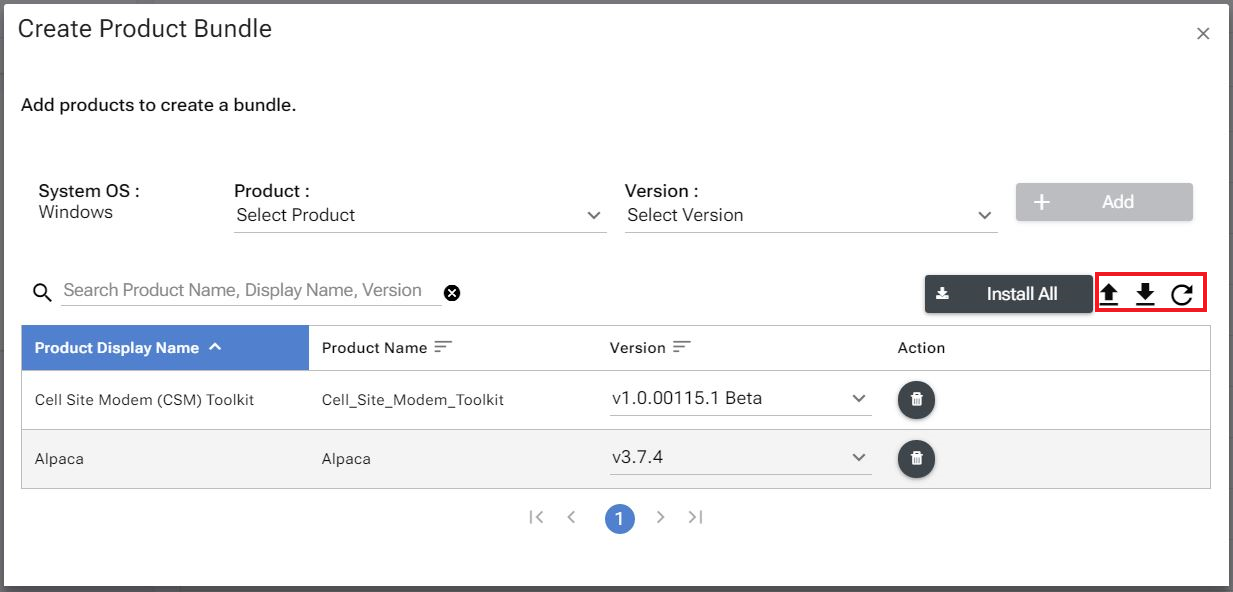 CreateProductBundleTable